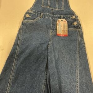 Levis The Adi Denim Flare Overalls by Pilcro size 8 little girl